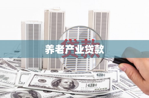 齐河养老产业贷款