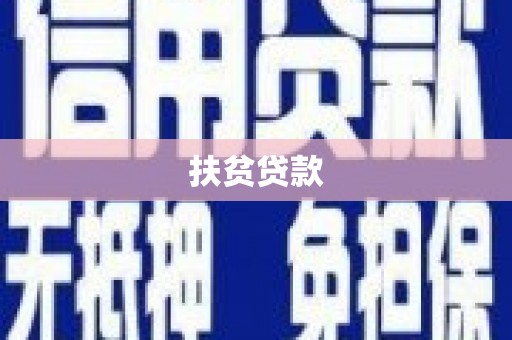 齐河扶贫贷款