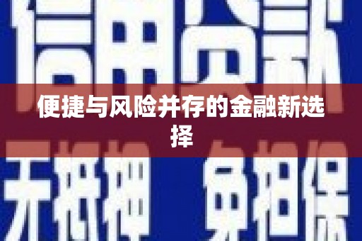齐河便捷与风险并存的金融新选择