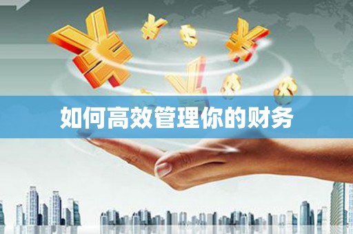 齐河如何高效管理你的财务