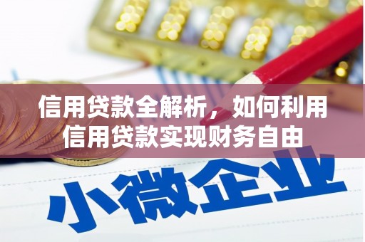 齐河信用贷款全解析，如何利用信用贷款实现财务自由